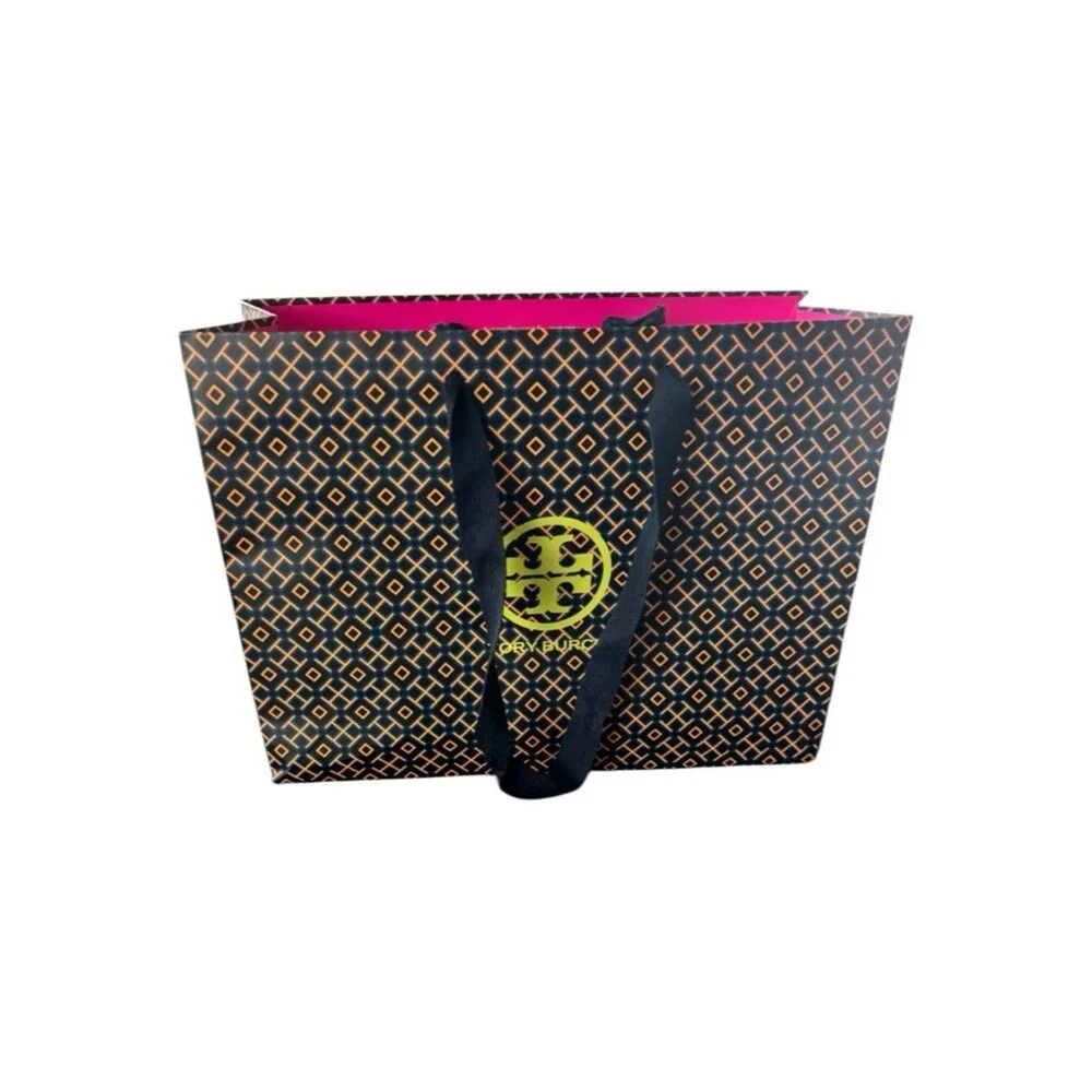 Tory Burch Multicolor Geometric Gift Bag & Box Set